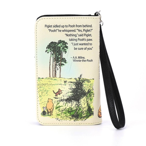The House at Pooh Corner Book Wallet Wristlet NWT